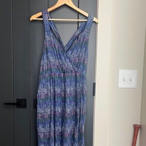 Universal Thread Multicolor Striped Maxi Dress